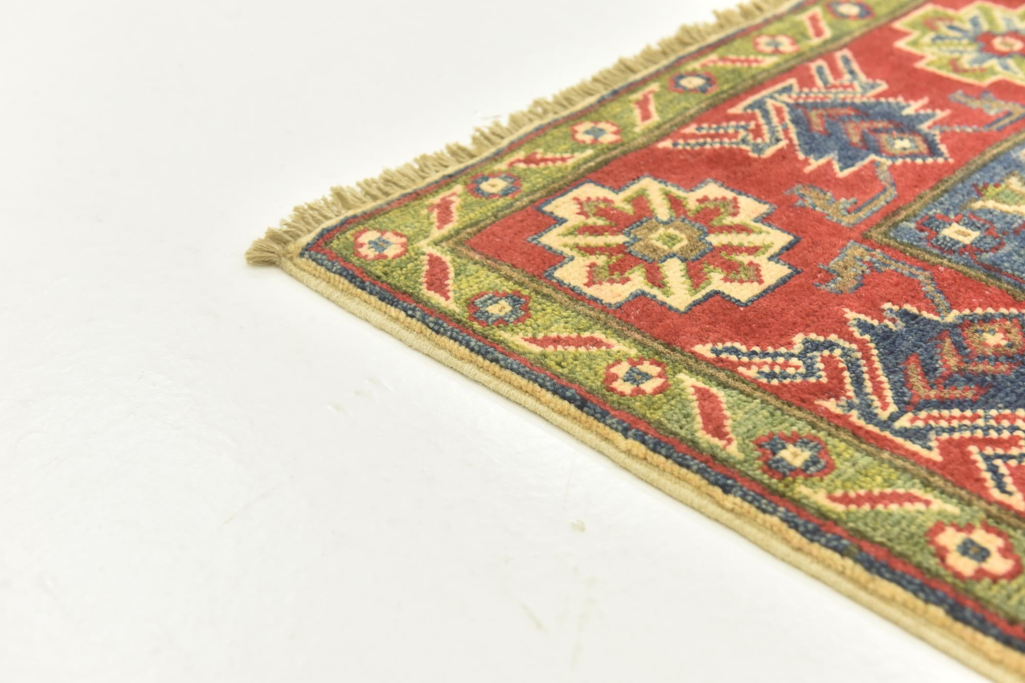 5' 1 x 7' 2 Hand Knotted Kazak Rug