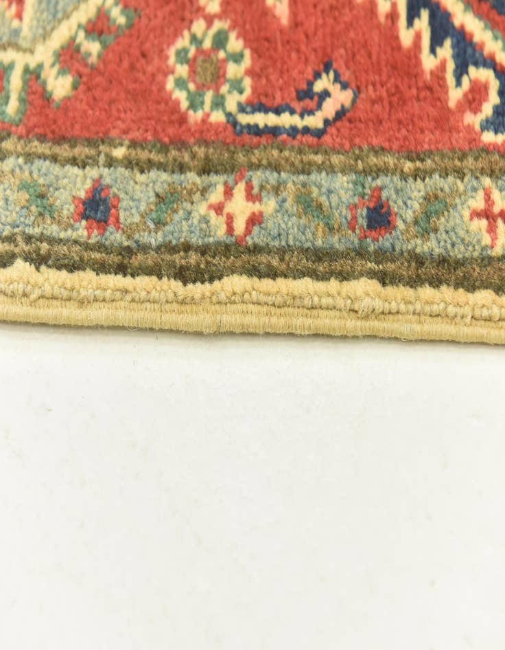 Detail image of 4' x 5' 10  Hand Knotted Kazak Rug
