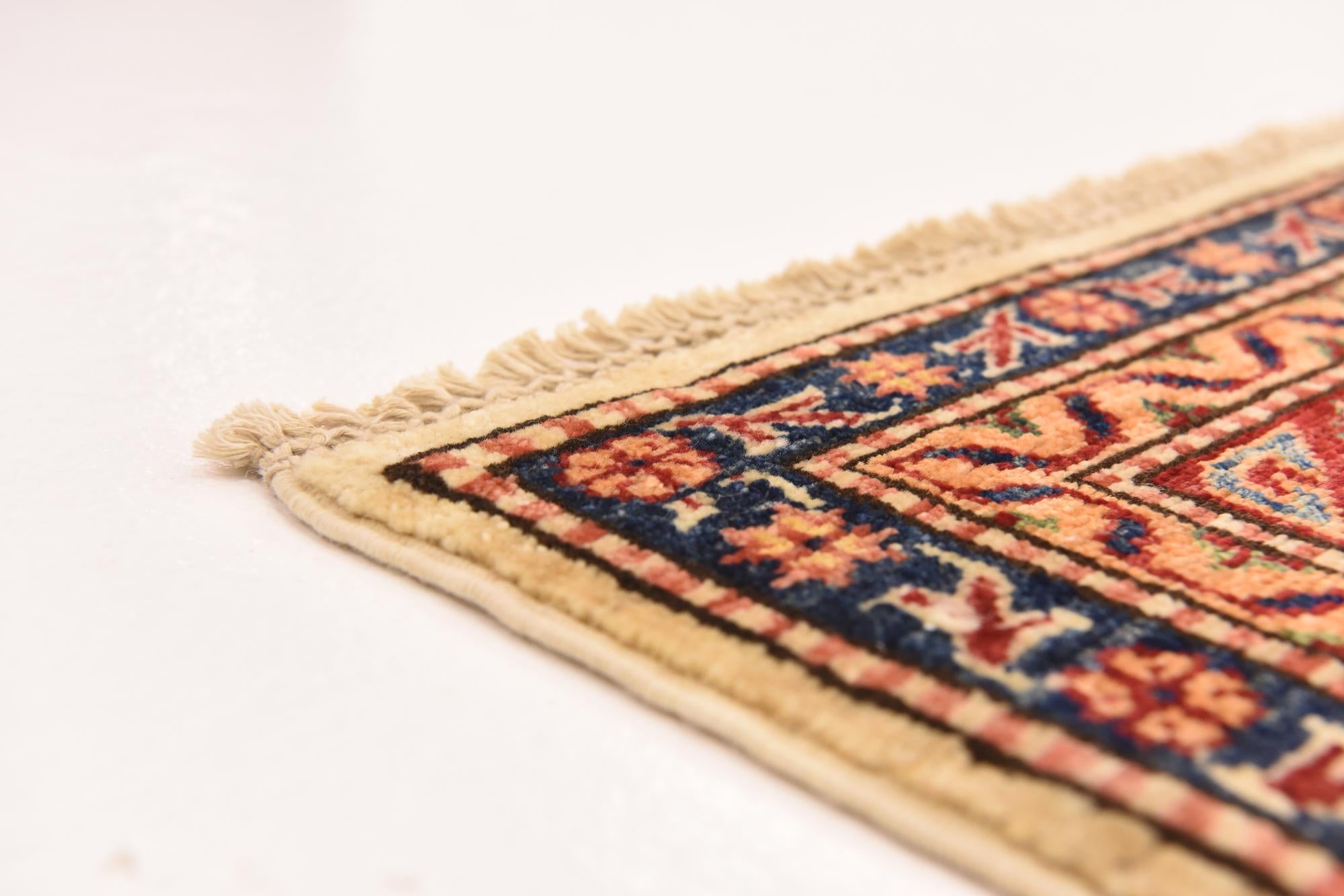 5' 8 x 8' 2 Hand Knotted Kazak Oriental Rug