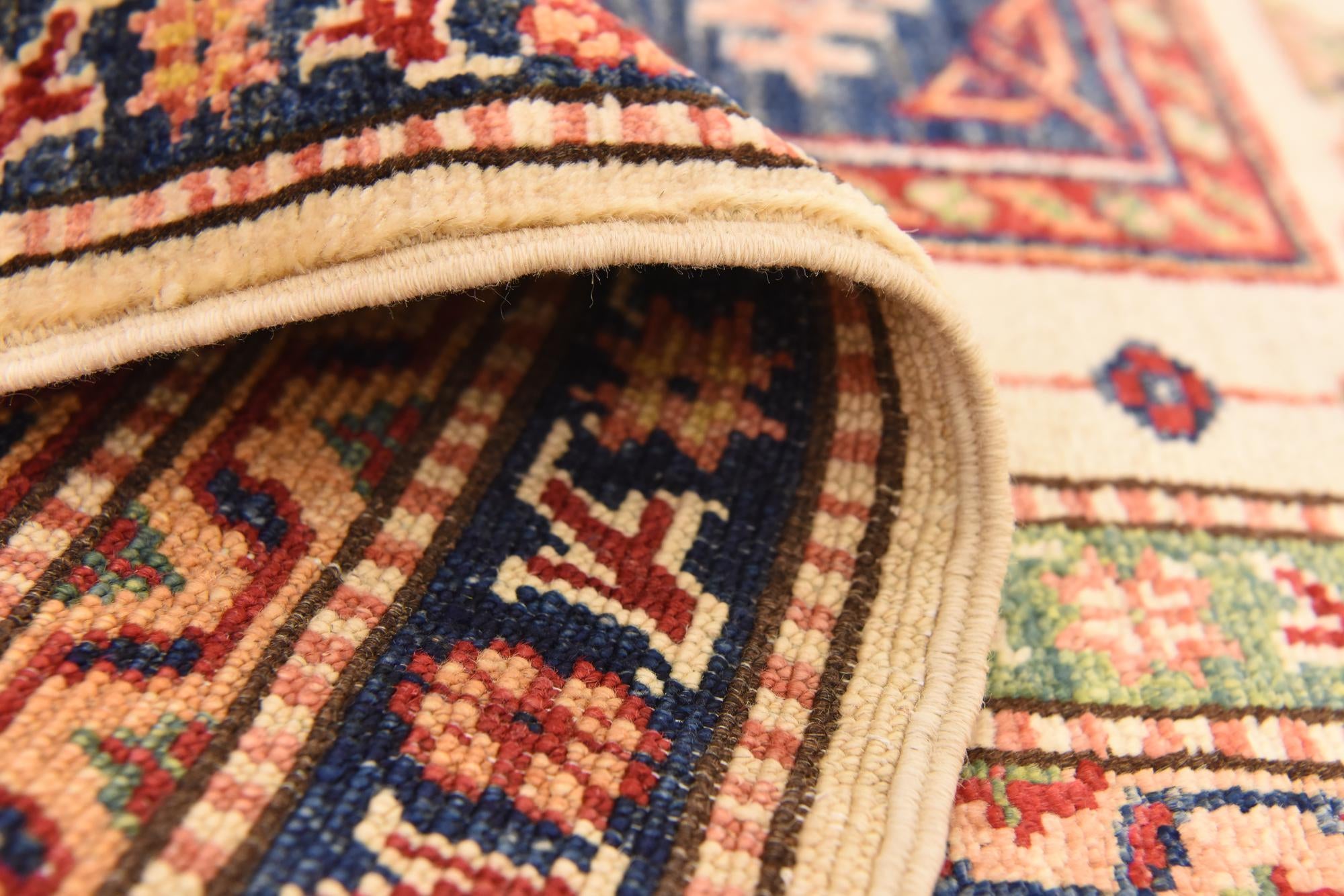 5' 8 x 8' 2 Hand Knotted Kazak Oriental Rug
