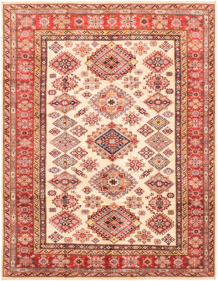 Detail image of 5' 9 x 7' 9 Hand Knotted Kazak Oriental Rug