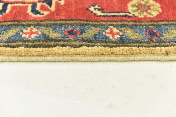 4' 4 x 5' 8 Hand Knotted Kazak Rug