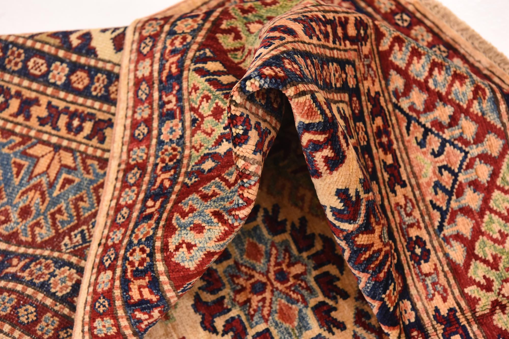 5' 8 x 7' 11 Hand Knotted Kazak Oriental Rug