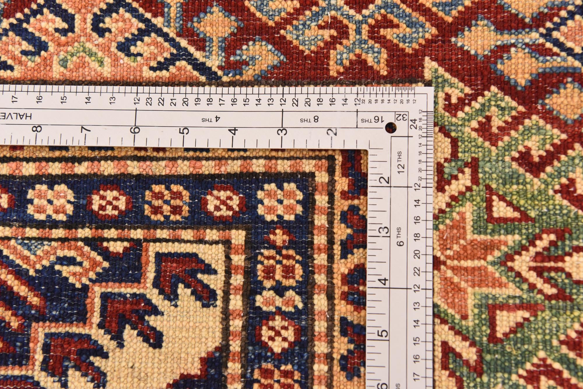 5' 8 x 7' 11 Hand Knotted Kazak Oriental Rug