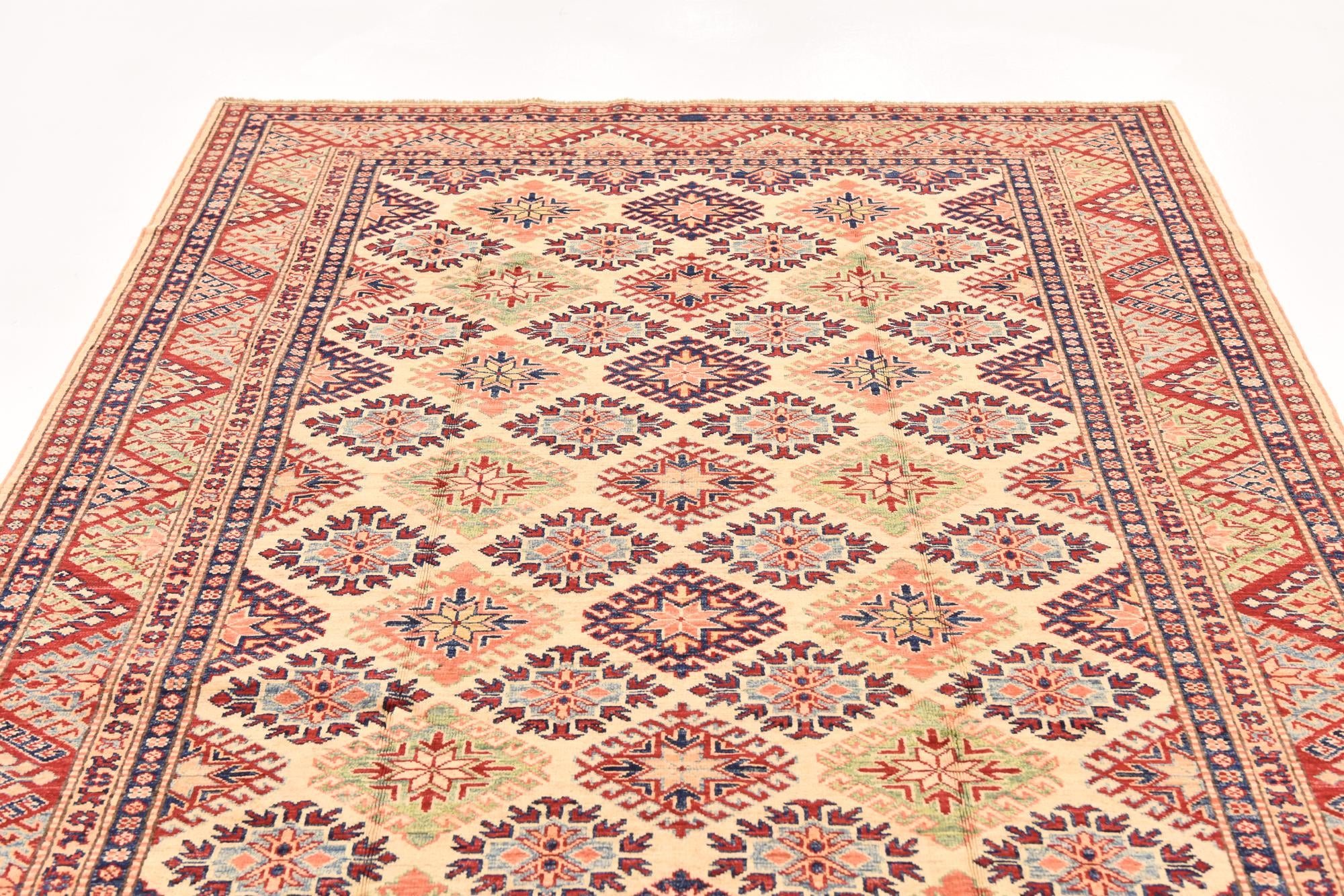 5' 8 x 7' 11 Hand Knotted Kazak Oriental Rug