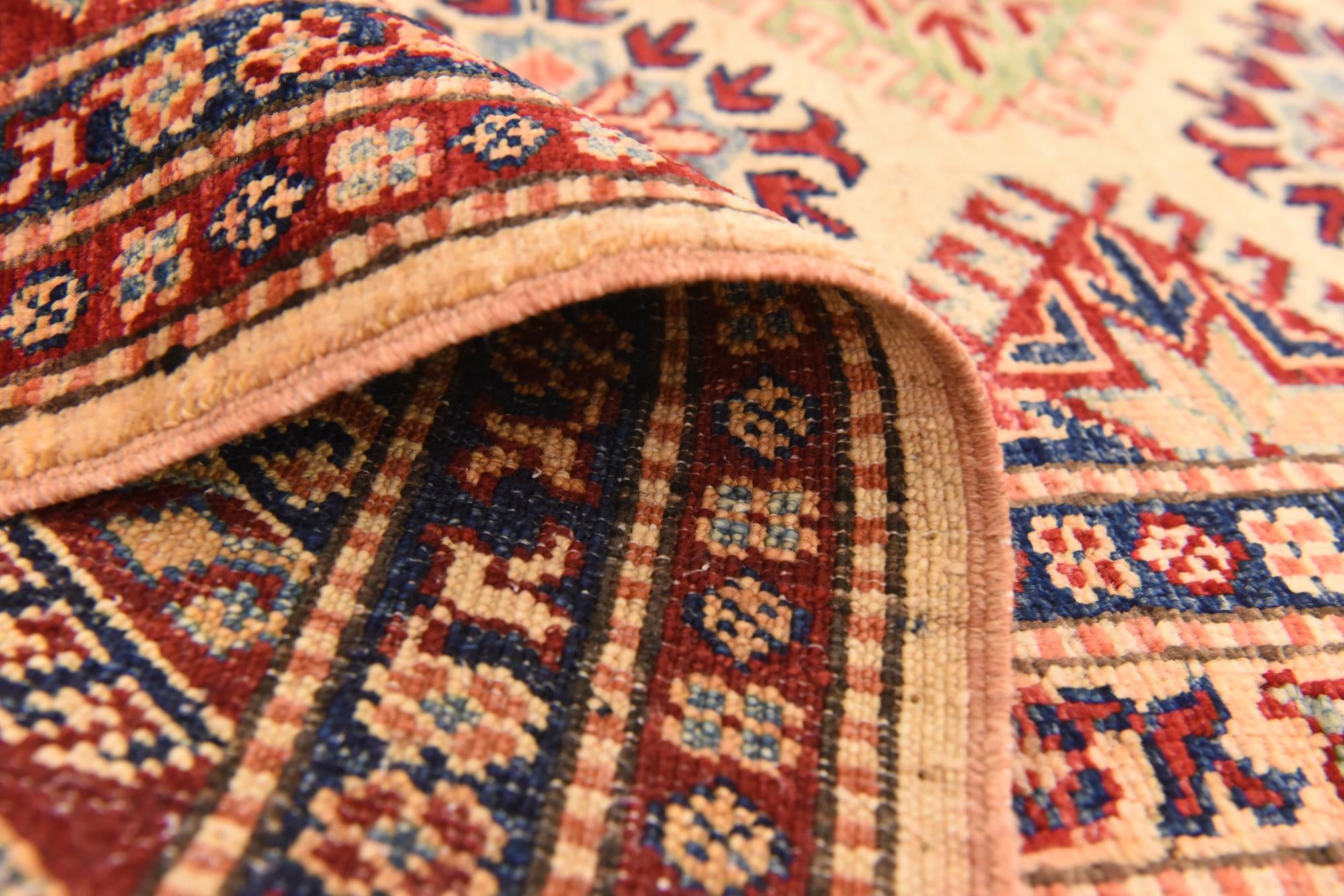 5' 8 x 7' 11 Hand Knotted Kazak Oriental Rug