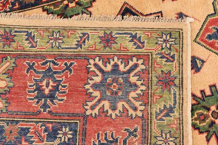 6' 7 x 9' 6 Hand Knotted Kazak Rug