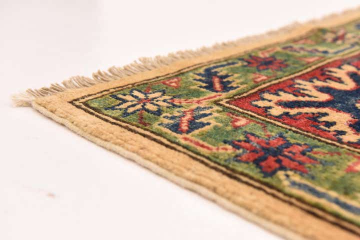 6' 7 x 9' 6 Hand Knotted Kazak Rug