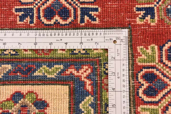 6' 9 x 9' 3 Hand Knotted Kazak Rug