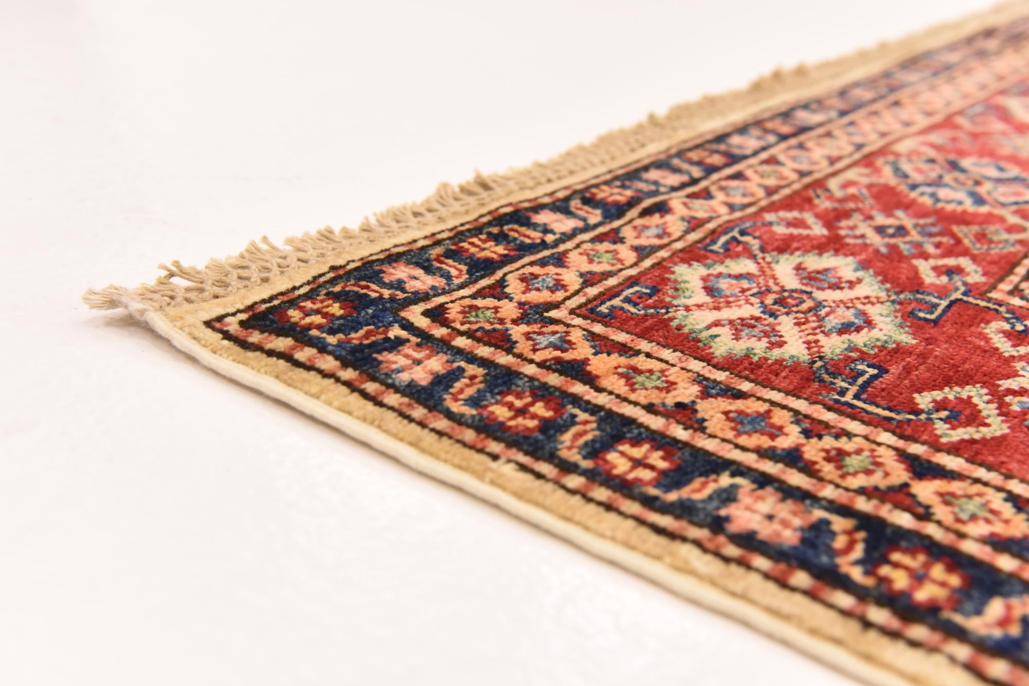 5' 7 x 8' 10 Hand Knotted Kazak Oriental Rug