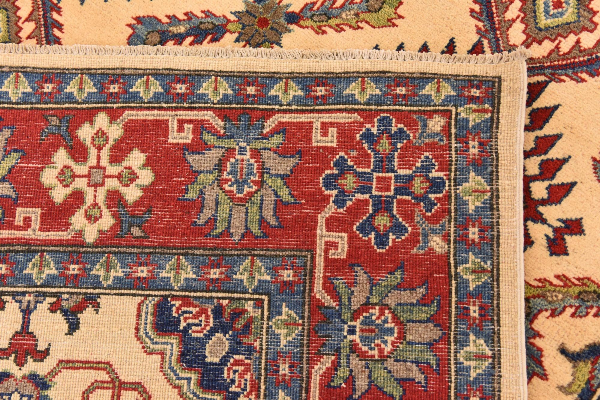 5' 8 x 7' 10 Hand Knotted Kazak Rug