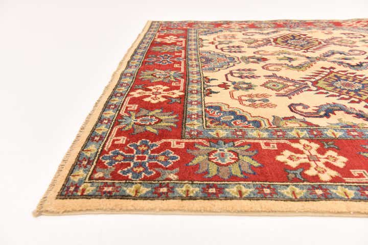 5' 8 x 7' 10 Hand Knotted Kazak Rug