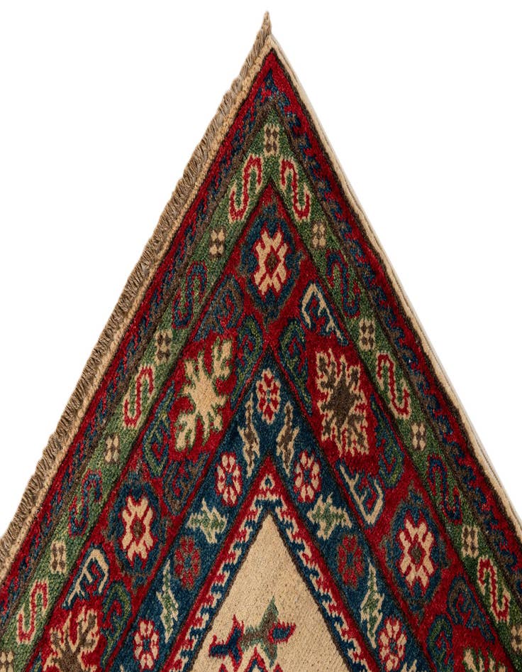 Detail image of 5' x 7' 2  Hand Knotted Kazak Rug