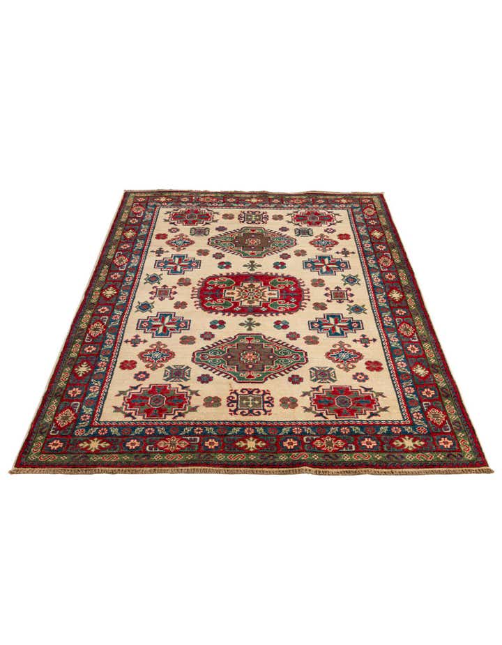 150cm x 220cm Hand Knotted Kazak Rug