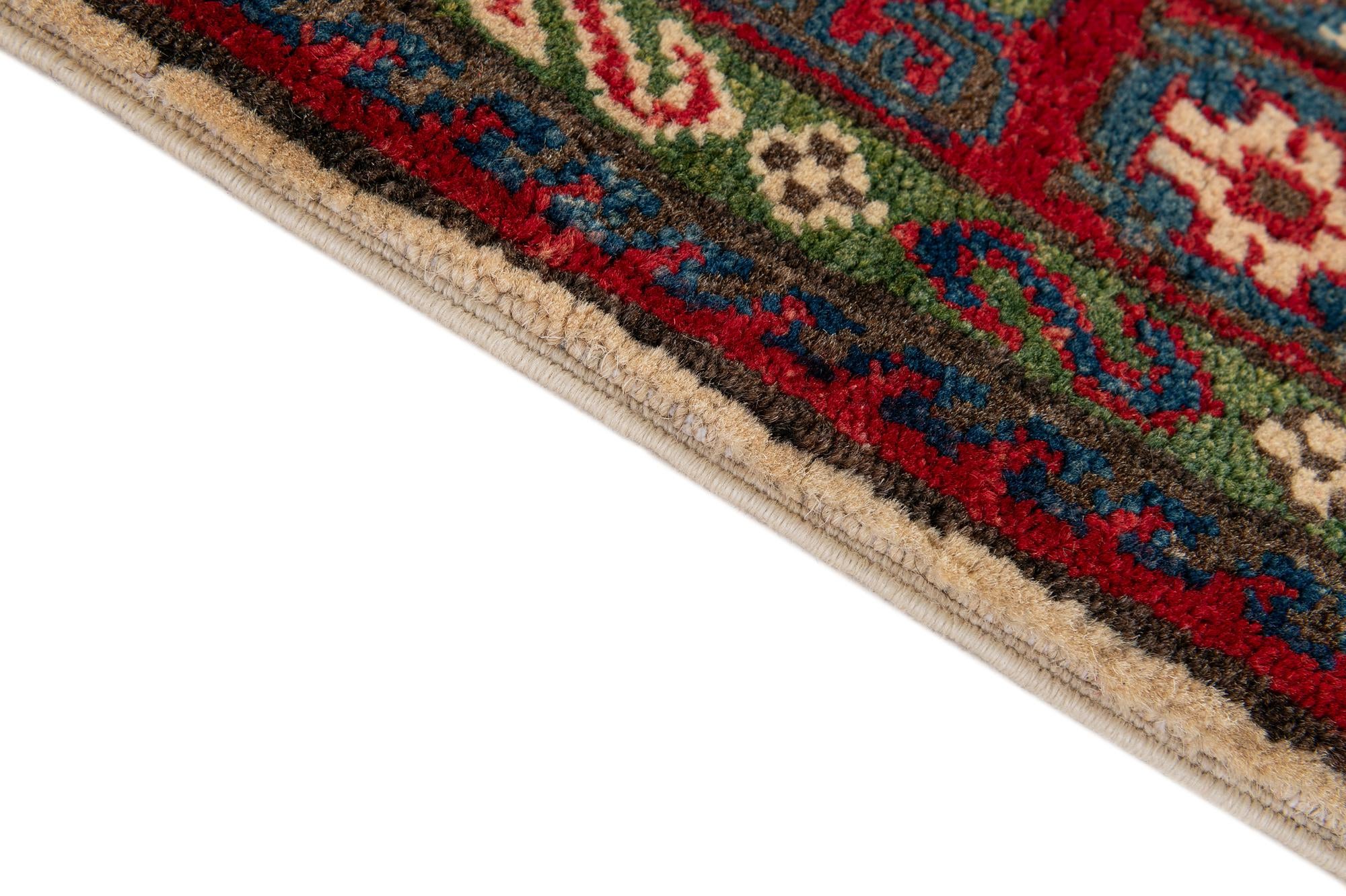 150cm x 220cm Hand Knotted Kazak Rug