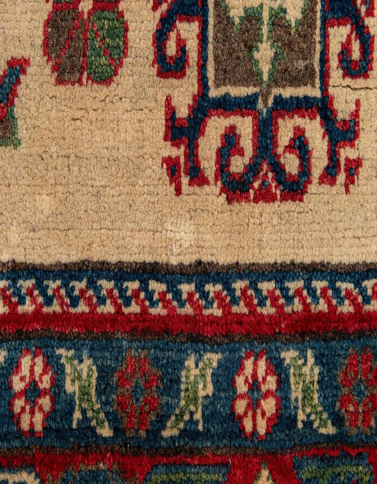 Detail image of 5' x 7' 2  Hand Knotted Kazak Rug