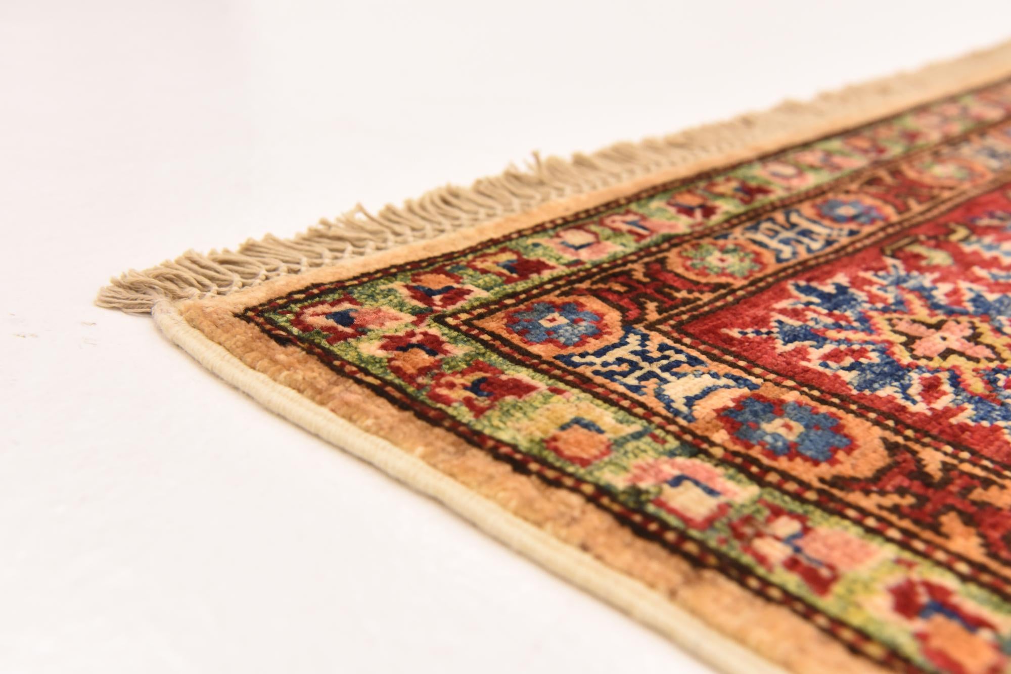 6' x 7' 11 Hand Knotted Kazak Oriental Rug