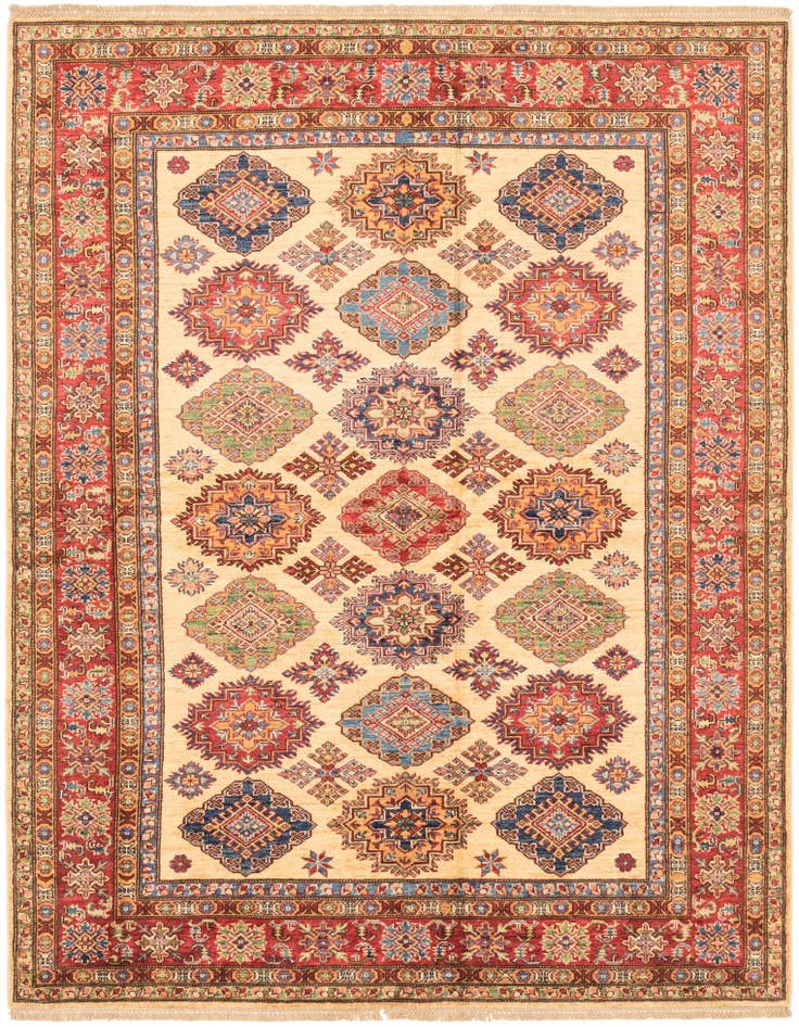 Detail image of 6' x 7' 11 Hand Knotted Kazak Oriental Rug