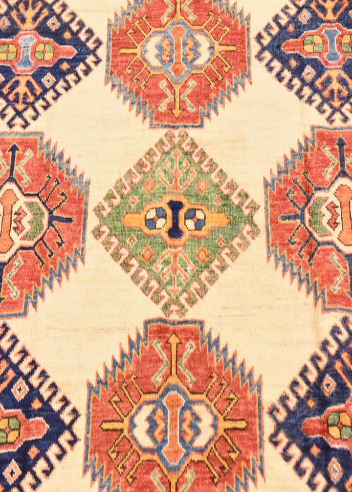 5' 8 x 7' 7 Hand Knotted Kazak Oriental Rug