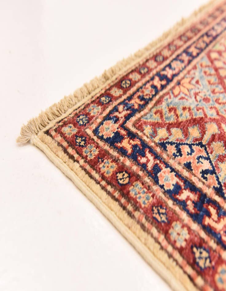 Detail image of 5' 8 x 8' 3  Hand Knotted Kazak Oriental Rug