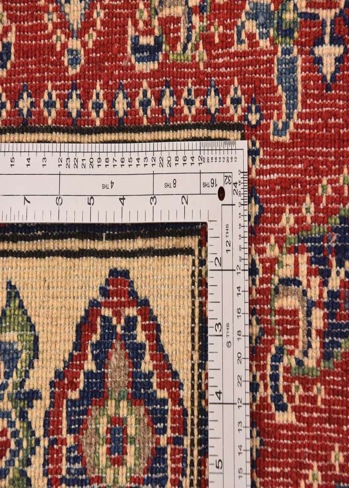 4' x 5' 10 Hand Knotted Kazak Rug
