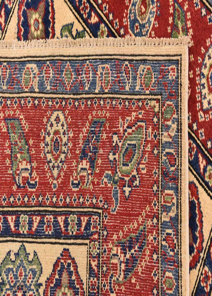 4' x 5' 10 Hand Knotted Kazak Rug