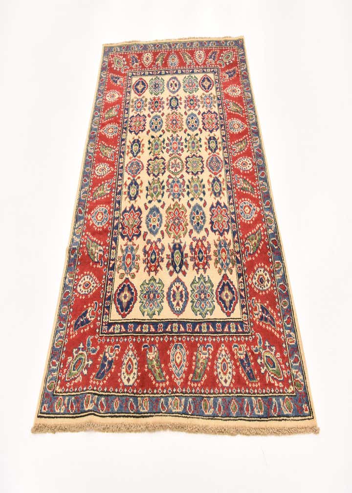 4' x 5' 10 Hand Knotted Kazak Rug