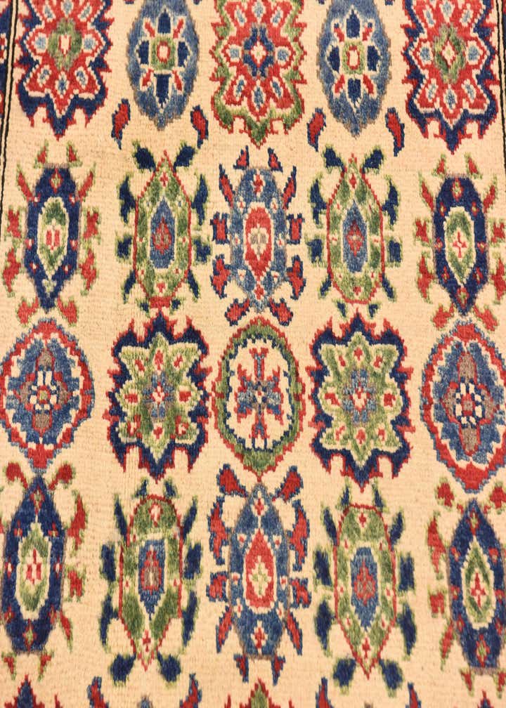 4' x 5' 10 Hand Knotted Kazak Rug