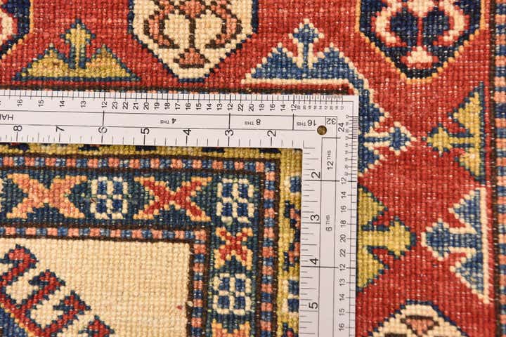 6' x 7' 6 Hand Knotted Kazak Oriental Rug