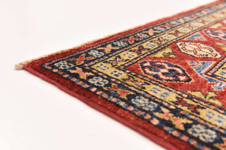 6' x 7' 6 Hand Knotted Kazak Oriental Rug