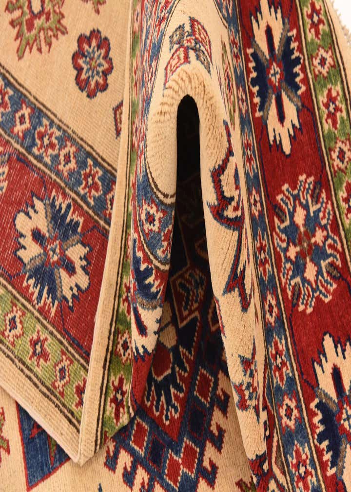 5' 7 x 7' 10 Hand Knotted Kazak Rug