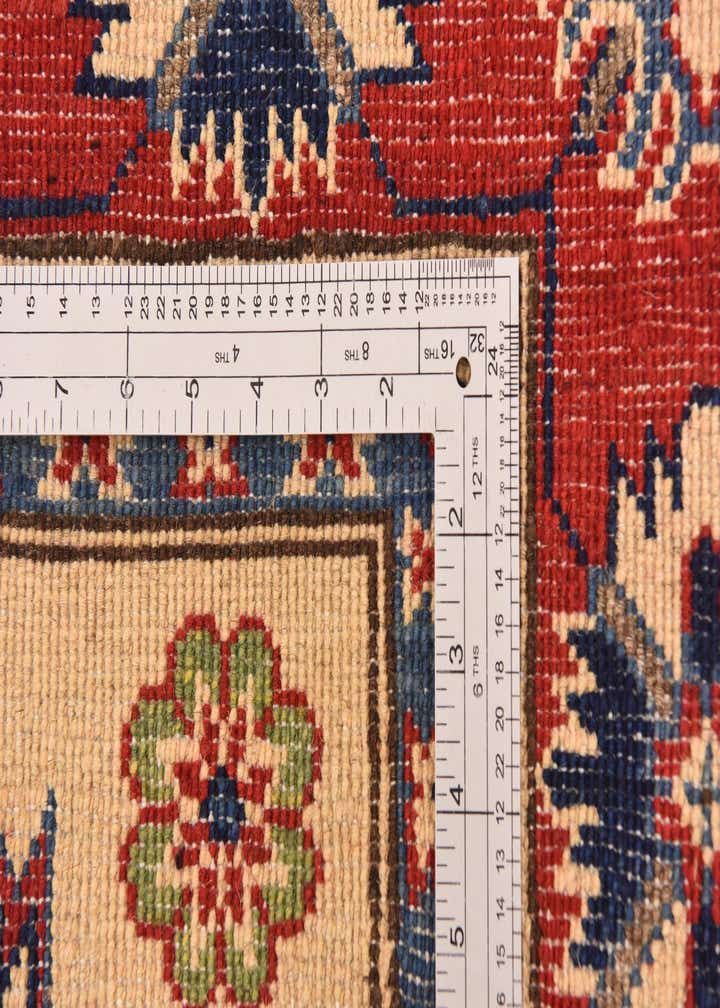 5' 7 x 7' 10 Hand Knotted Kazak Rug