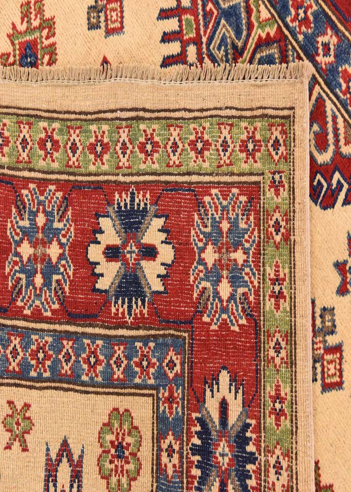 5' 7 x 7' 10 Hand Knotted Kazak Rug