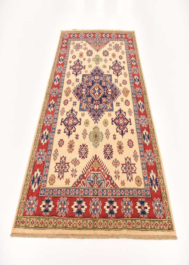 5' 7 x 7' 10 Hand Knotted Kazak Rug