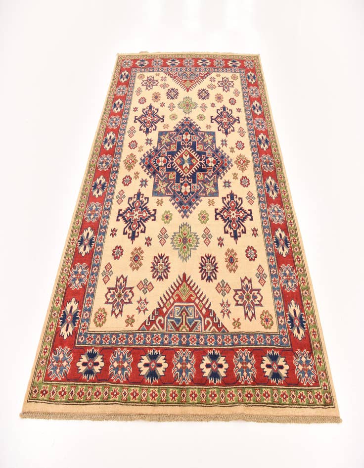 Detail image of 5' 7 x 7' 10 Hand Knotted Kazak Rug