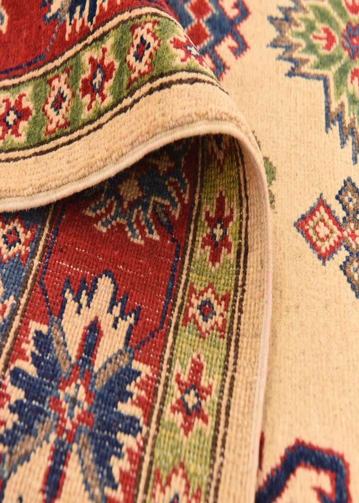 5' 7 x 7' 10 Hand Knotted Kazak Rug