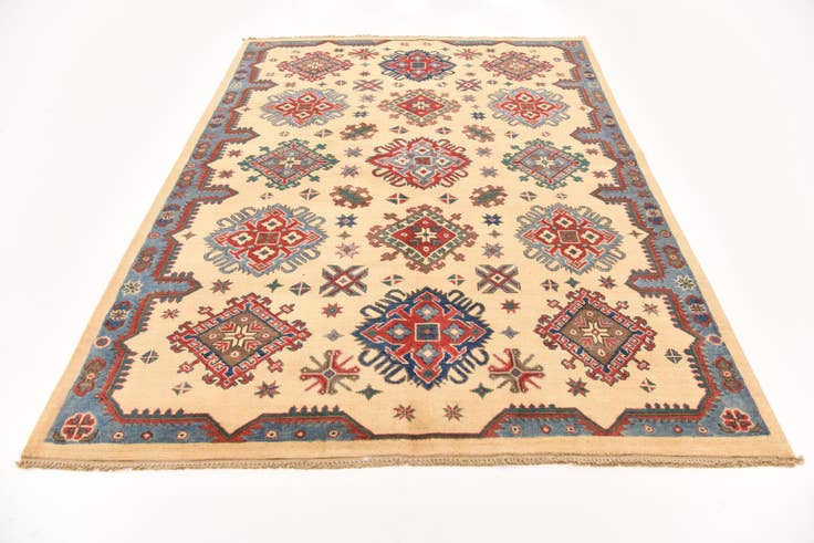 Detail image of 5' 9 x 7' 8 Hand Knotted Kazak Rug