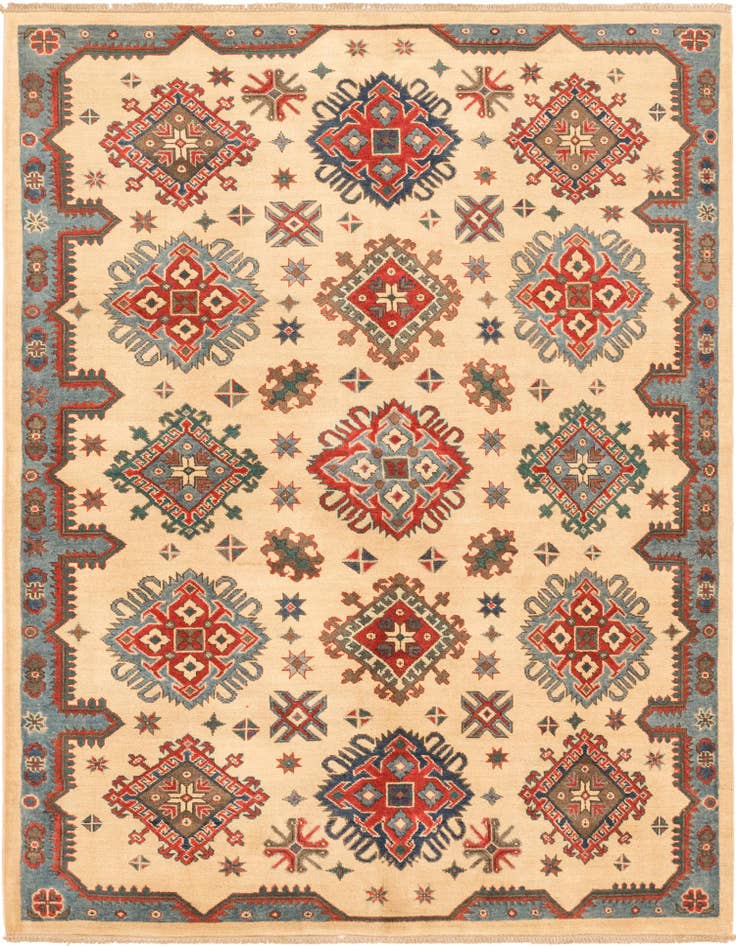 Detail image of 5' 9 x 7' 8 Hand Knotted Kazak Rug