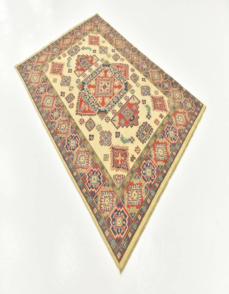 Detail image of 5' 6 x 7' 7  Hand Knotted Kazak Rug