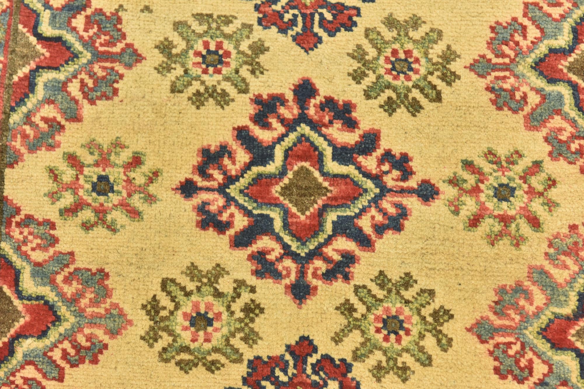 2' 9 x 4' Hand Knotted Kazak Rug