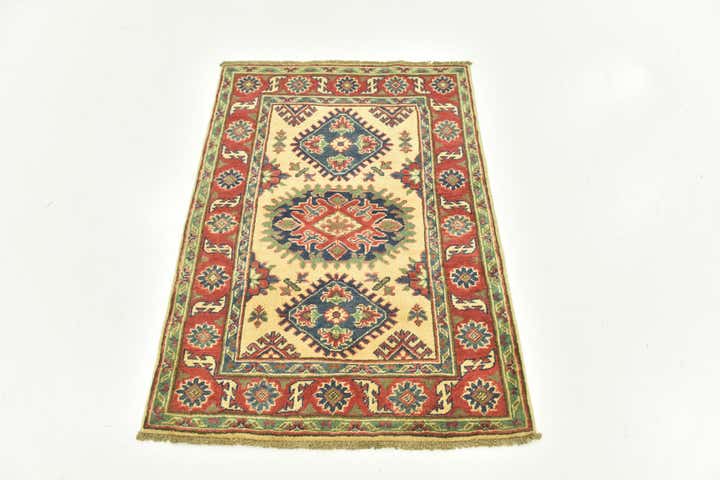 2' 9 x 3' 10 Hand Knotted Kazak Rug
