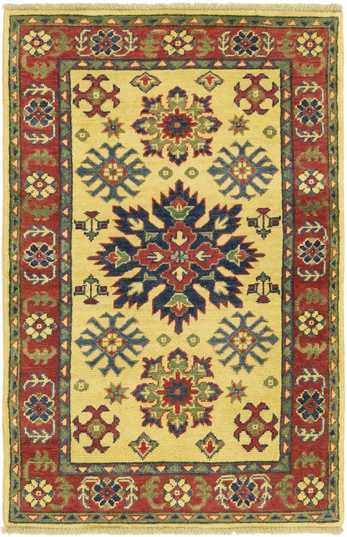 2' 8 x 4' 2 Hand Knotted Kazak Rug