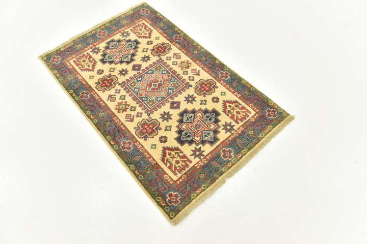 2' 8 x 4' 1 Hand Knotted Kazak Rug