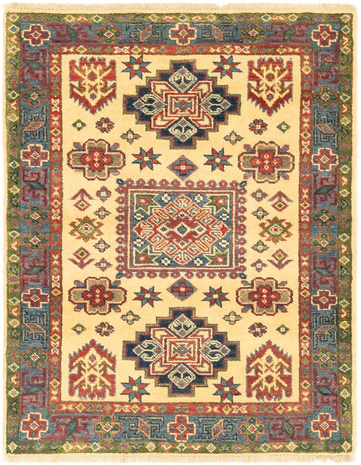 Detail image of 2' 8 x 4' 1 Hand Knotted Kazak Rug