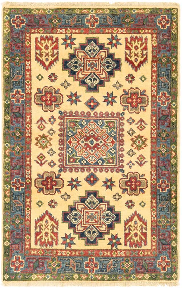 2' 8 x 4' 1 Hand Knotted Kazak Rug