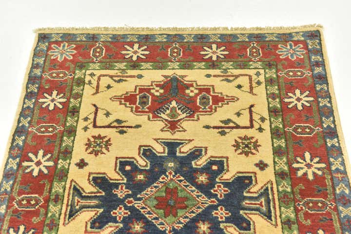 2' 8 x 3' 10 Hand Knotted Kazak Rug