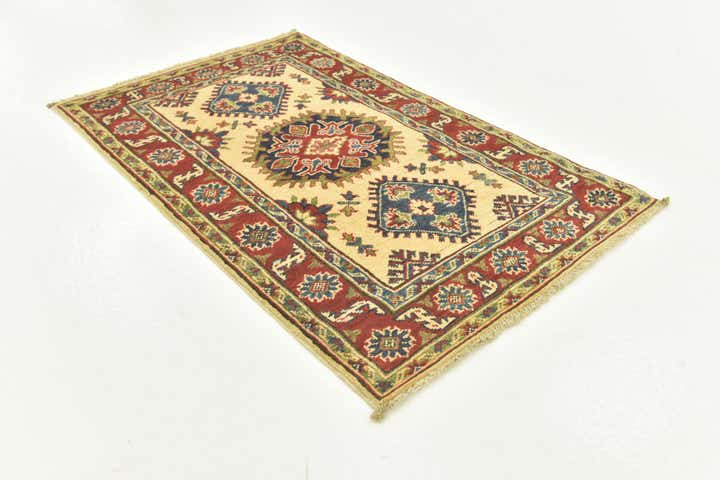 2' 7 x 4' 1 Hand Knotted Kazak Rug