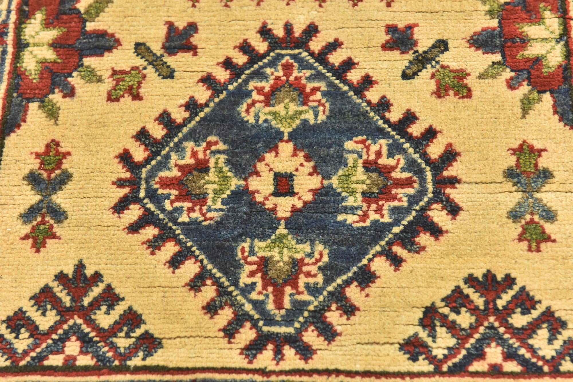 2' 7 x 4' 1 Hand Knotted Kazak Rug
