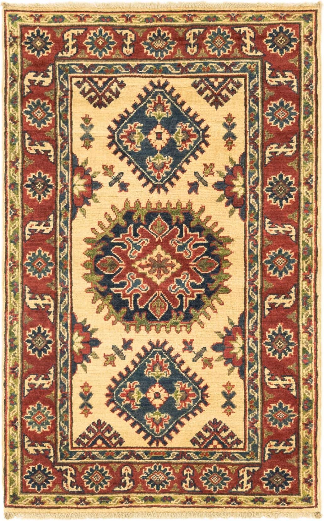 2' 7 x 4' 1 Hand Knotted Kazak Rug