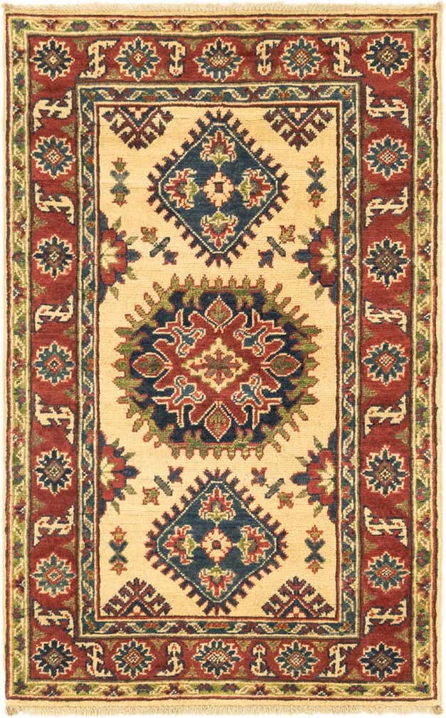 2' 7 x 4' 1 Hand Knotted Kazak Rug